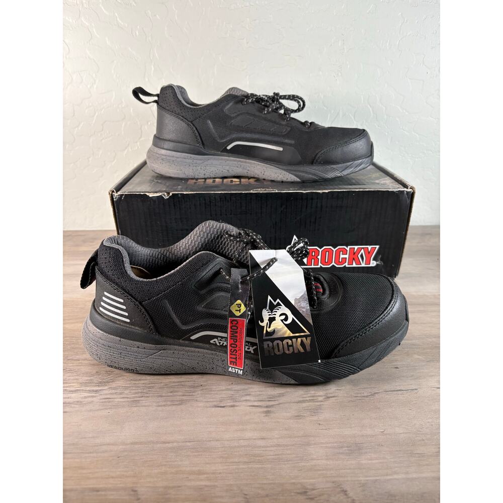 Rocky Industrial Athletix Composite Toe Men's Size 9 Wide EU 42 New in Box